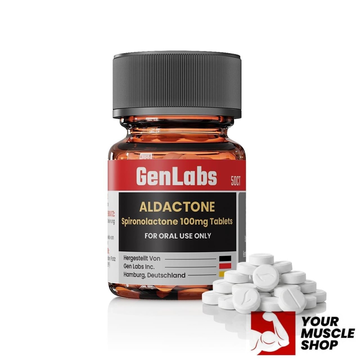 Aldactone ( Spironolactone ) – 100 Mg – 50 Tablets – Genlabs