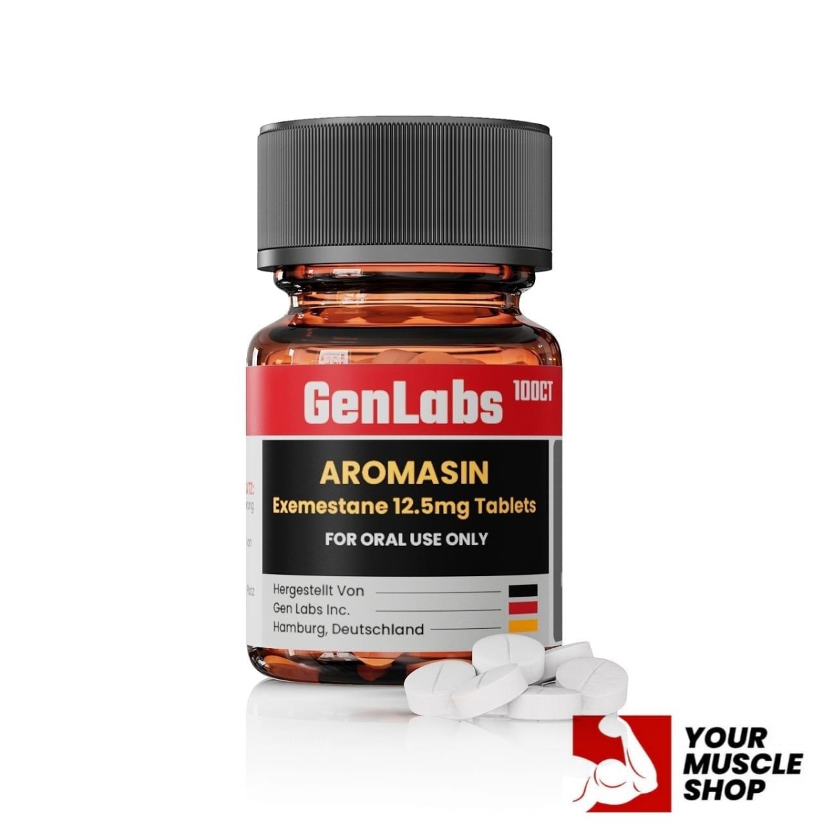 Aromasin (exemestane) 12.5 mg – 100 Tablets – Genlabs