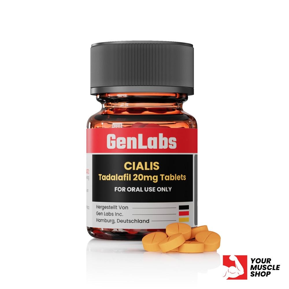 Cialis ( Tadalafil ) 20 mg – (30 Tablets) – Genlabs