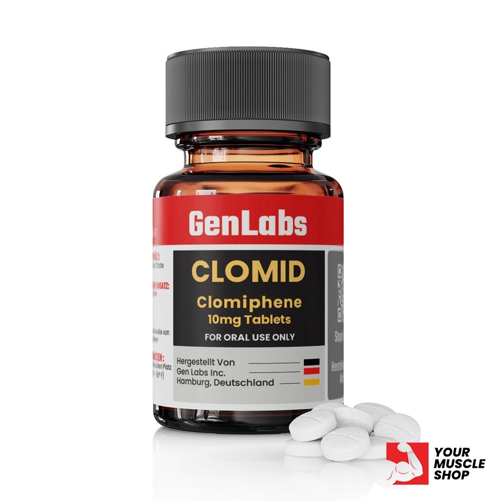 Clomid (clomiphene Citrate) 10 mg – 200 Tablets – Genlabs