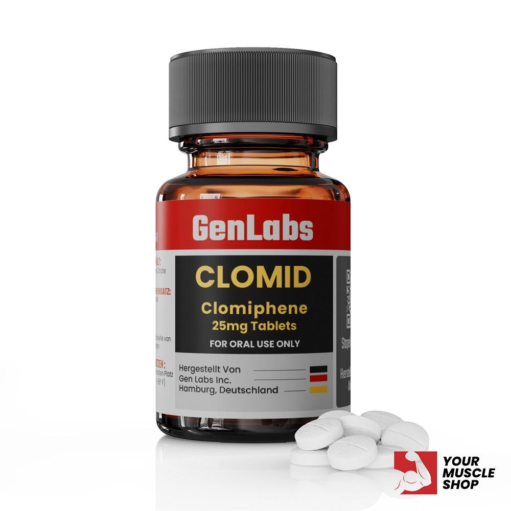 Clomid (clomiphene Citrate) 25 mg – 200 Tablets – Genlabs