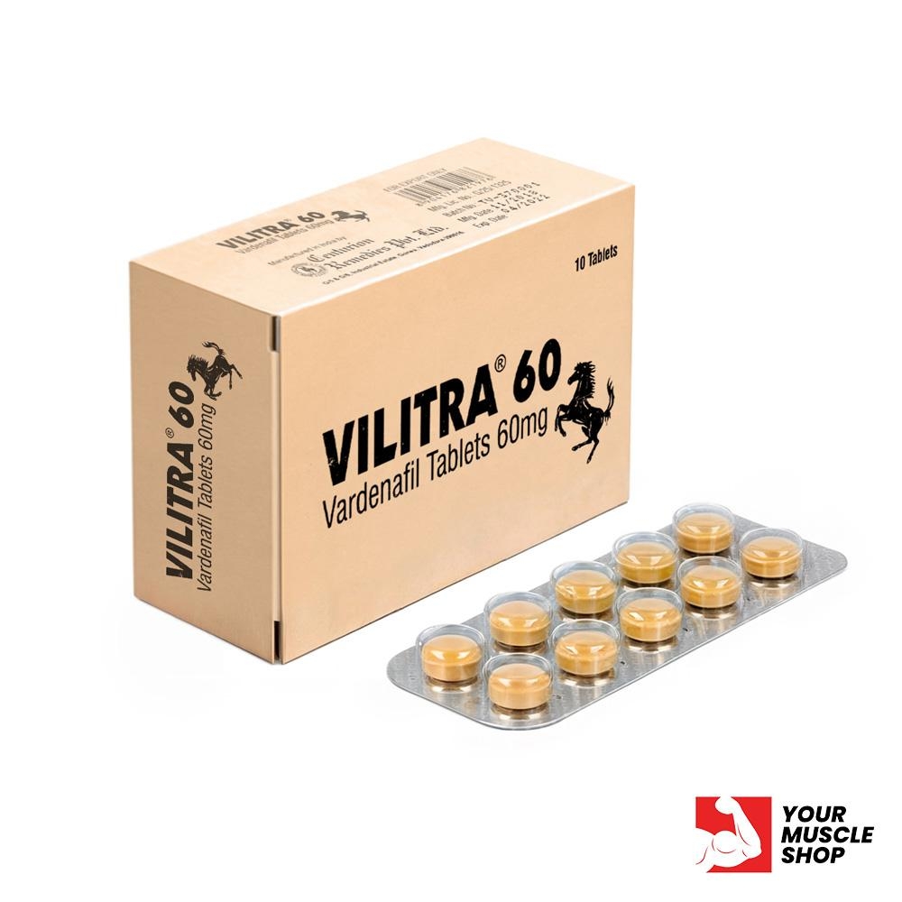 Generic Vilitra (vardenafil) 60 mg – Centurion Labs (10 Tablets)