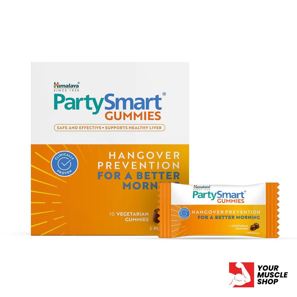 Hangover Prevention (party Smart Gummies) (1 Box 10 Vegetarian Gummies – Himalaya)