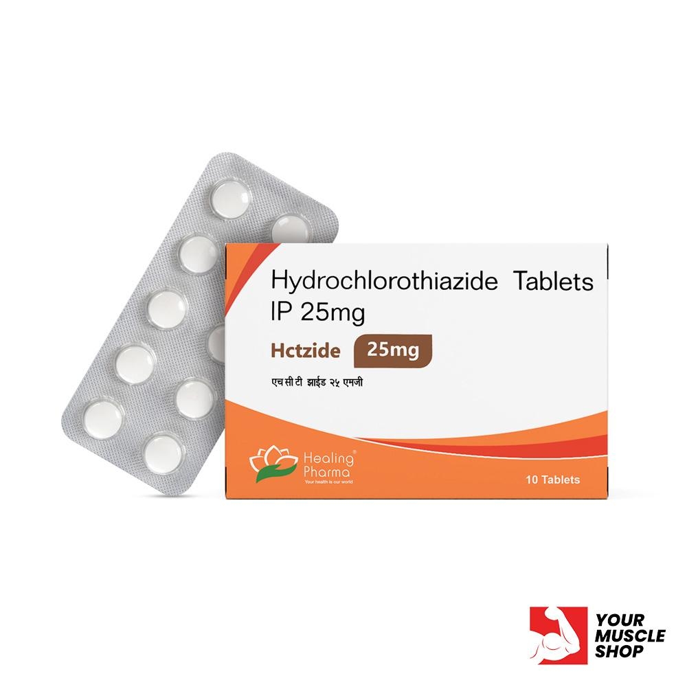 Hydrochlorothiazide ( Hctzide ) 25 mg – (10 Tablets Strip) – Healing Pharma