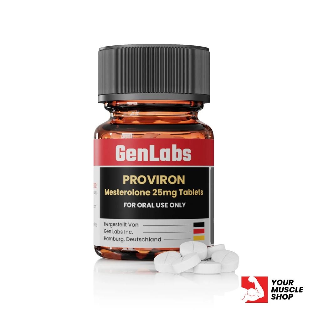 Proviron (mesterolone) 25 mg – 100 Tablets – Genlabs
