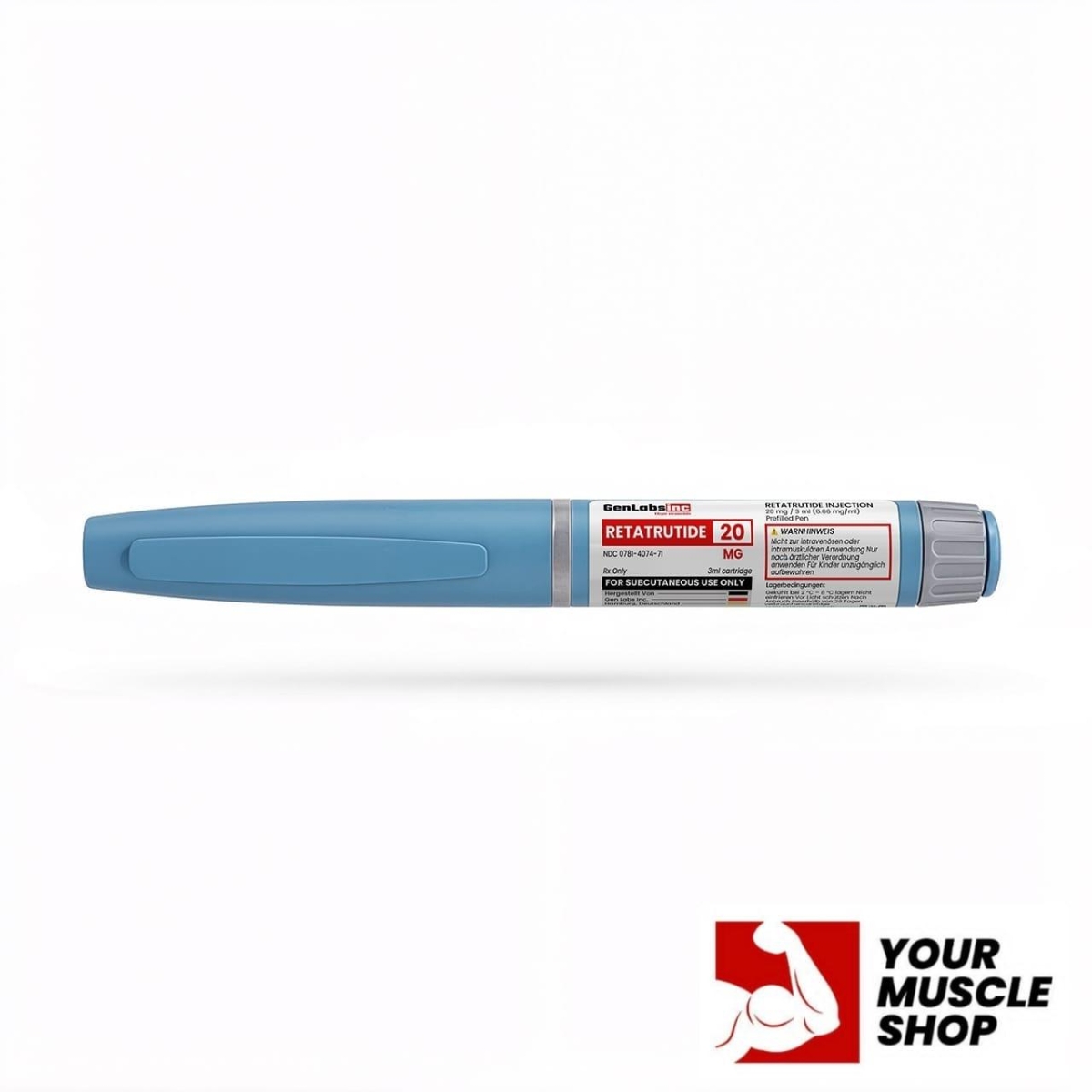 Retatrutide 20mg Injection Pen (pre – Filled 3ml Cartridge) – Genlabs
