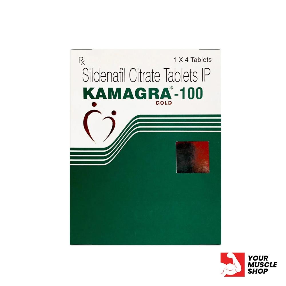 Sildenafil Citrate 100 mg (generic Viagra) – Kamagra Gold (4 Tablets Pack)