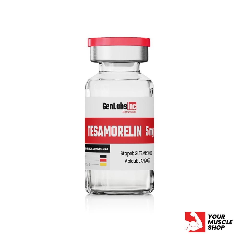 Tesamorelin 5mg Vial – (with Bacteriostatic Water) – Genlabs