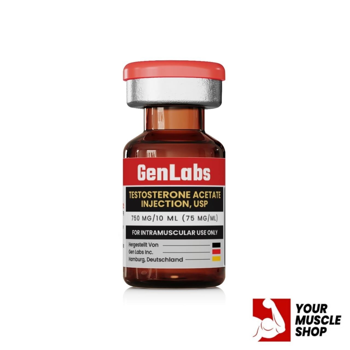 Testosterone Acetate 75 Mg/ml – Genlabs