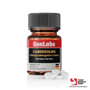 CABERGOLINE 0.50MG / PER TAB – 30 TABLETS – GENLABS