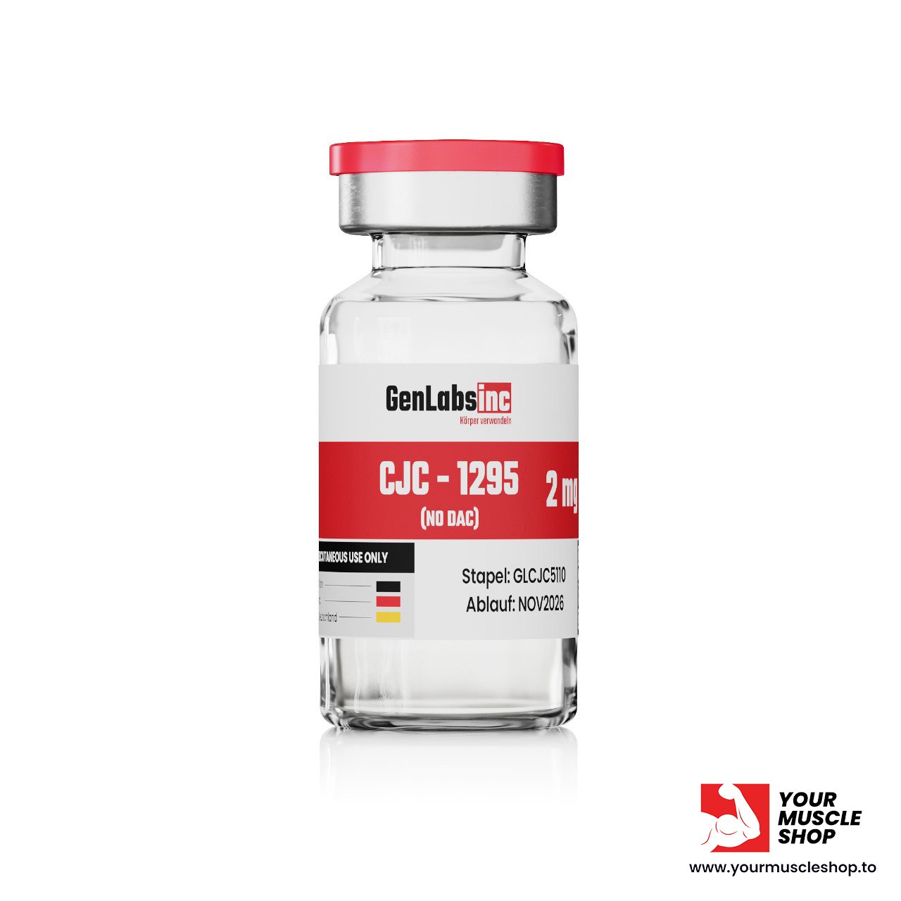 CJC-1295 – 2MG ( WITHOUT DAC ) VIAL – GENLABS