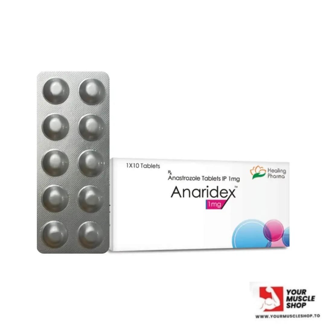 ANARIDEX (ANASTROZOLE) 1 MG / PER TAB – 10 TABLETS STRIP – HEALING PHARMA