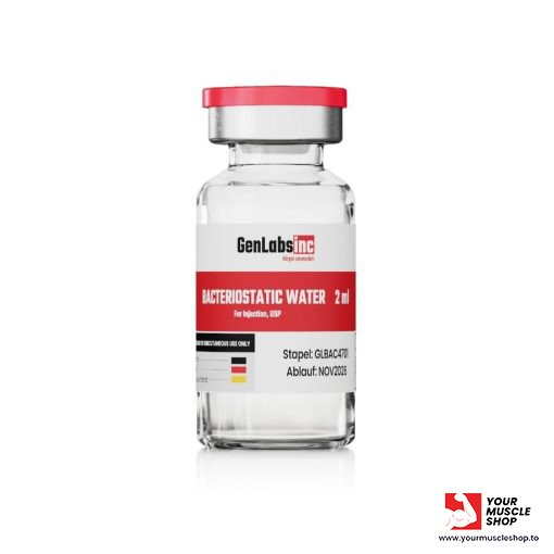 BACTERIOSTATIC WATER 2ML BOTTLE – GENLABS