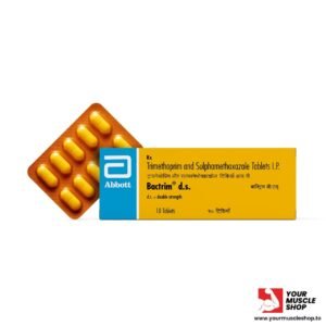 BACTRIM DS 960MG (*SULFAMETHOXAZOLE – 800MG+TRIMETHOPRIM 160MG) [1 X 10 TABLETS STRIPS ] – ABBOTT