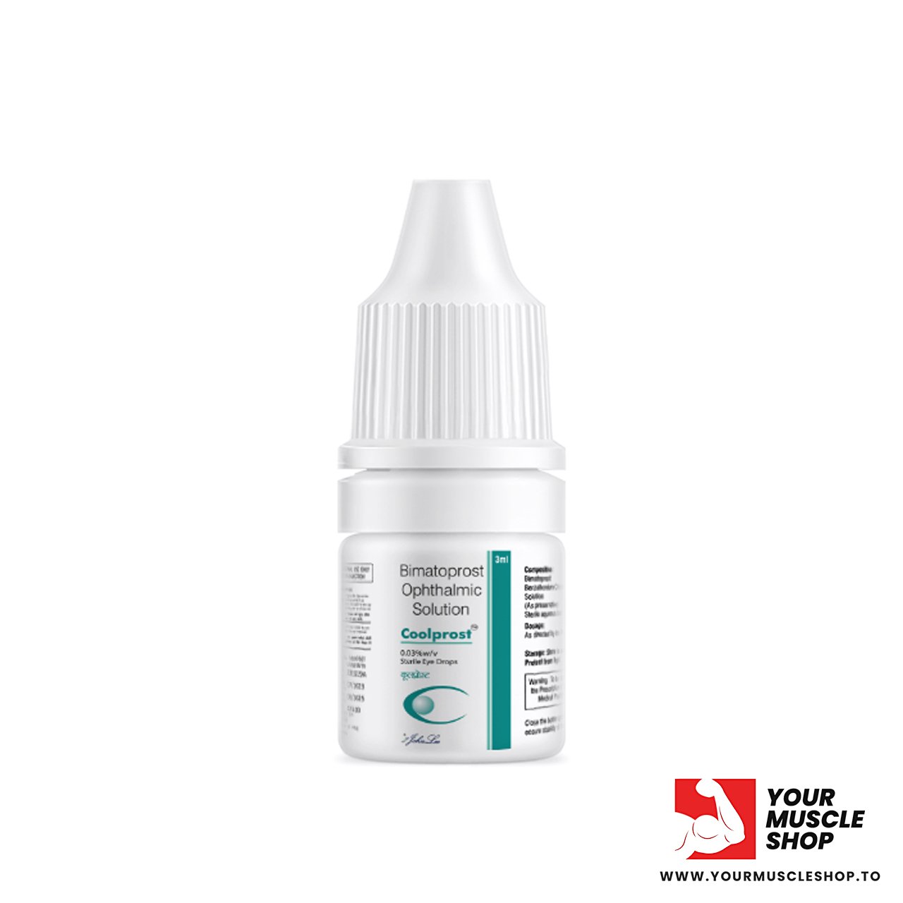 BIMATOPROST OPHTHALMIC SOLUTION ( 3ML STERILE EYE DROPS ) – COOLPROST - Image 3