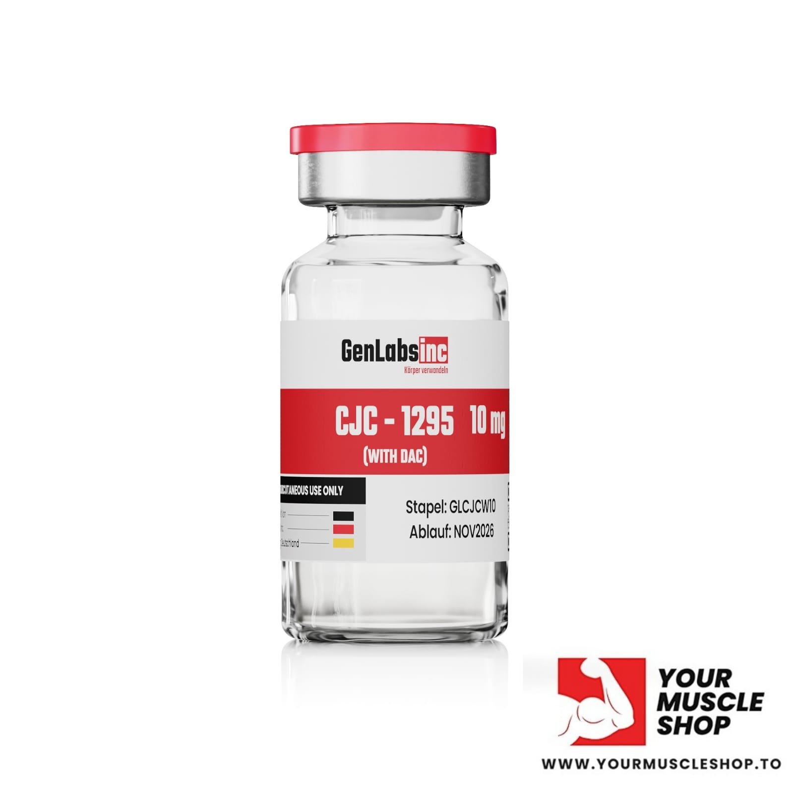 CJC-1295 – 10MG ( WITH DAC ) VIAL – GENLABS