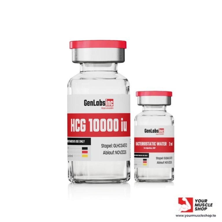 HCG 10000IU – VIAL ( HUMAN CHORIONIC GONADOTROPIN ) WITH BACTERIOSTATIC WATER- GENLABS - Image 2
