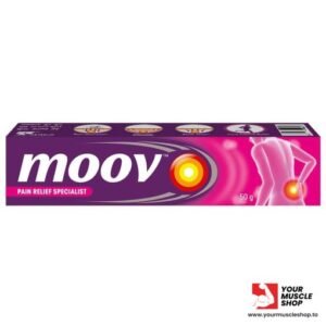 MOOV ( BACK, JOINT  PAINS, INFLAMMATION, SPARINS, STRAINS, MYOSITIS, FIBROSITIS AND SCIATICA RELIEF SPECIALIST ) [ 50G TUBE ] – RECKITT BENCKISER