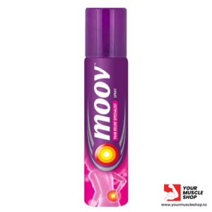 MOOV ACTIVE SPRAY ( BACK, JOINT  PAINS, INFLAMMATION, SPRAINS, STRAINS, MYOSITIS, FIBROSITIS AND SCIATICA RELIEF SPECIALIST ) [ 80G ACTIVE PAIN RELIEF SPRAY ] – RECKITT BENCKISER