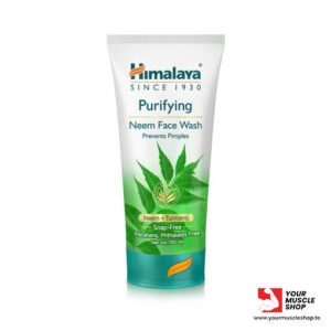 PURIFYING NEEM FACE WASH ( SOAP FREE ) [ NEEM ● TURMERIC 150ML ] FREE GIFT * TOOTHPASTE 80G – HIMALAYA
