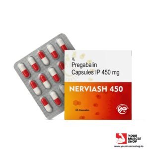 PREGABALIN CAPSULES IP (NERVIASH 450)  450 MG [ 1X15 CAPSULES STRIP ] – ASHER PHARMACEUTICALS