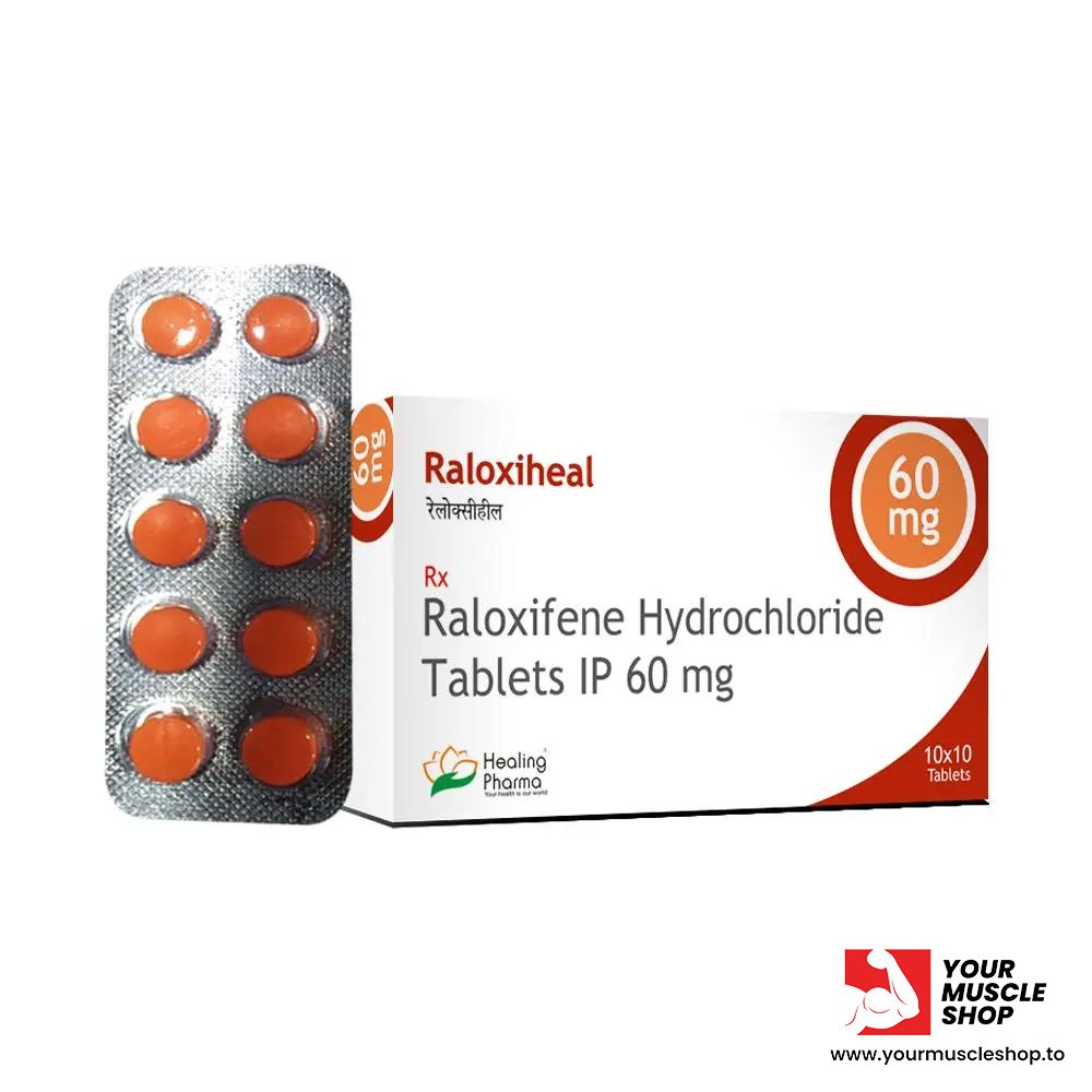 RALOXIFENE HYDROCHROLRIDE TABLETS 60MG – HEALING PHARMA (10 TABLETS)