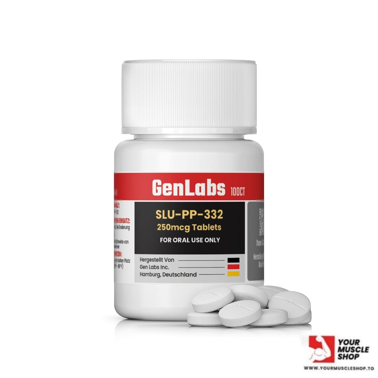 SLU-PP-332 250MCG/ PER TAB – 100 TABLETS – GENLABS - Image 2