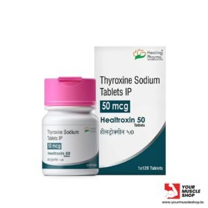 T4 (THYROXINE SODIUM) 50 MCG / PER TAB –  [120 TABLETS] – HEALING PHARMA