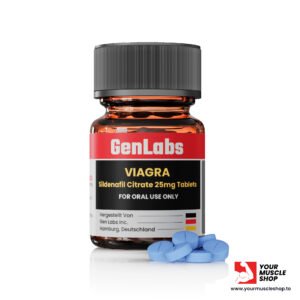 VIAGRA ( SILDENAFIL CITRATE ) 25MG / PER TAB – [ 30 TABLETS ] – GENLABS