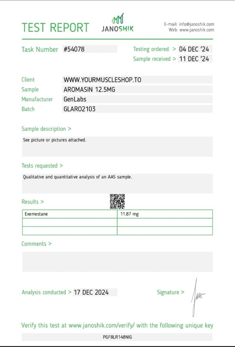 AROMASIN (EXEMESTANE) 12.5MG / PER TAB – 100 TABLETS – GENLABS - Image 2