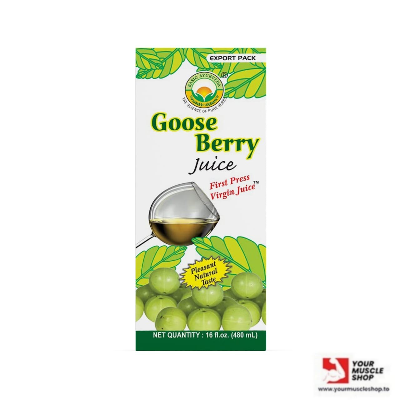 AMLA ( GOOSEBERRY JUICE ) 16.23 FL OZ / 480 ML – BASIC AYURVEDA - Image 3
