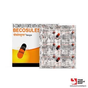 BECOSULES ( B-COMPLEX WITH VITAMIN C & ZINC ) CAPSULES – 20 CAPSULES – PFIZER