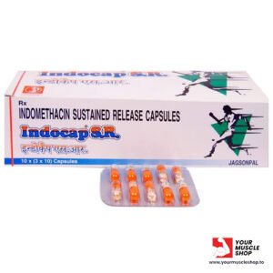 INDOCAP SR (INDOMETHACIN – SUSTAINED RELEASE) 75MG / PER TAB – [10 TABLETS] – JAGSONPAL PHARMACUETICALS LTD